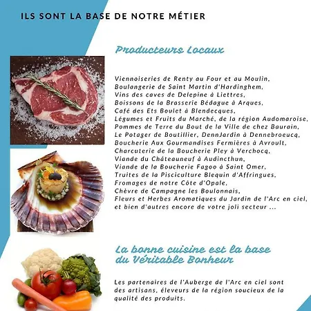 De L'arc En Ciel Bed & Breakfast Fauquembergues